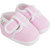 Neska Moda Baby Boys and Girls Butterfly Baby Pink Booties For 0 To 12 Months Infants BT4