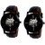 Mahadev Black Dial Combo Of 2 Watch For Boy  Girl 6 month warranty