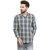 Pacman Checkered Slim Fit Cotton Office wear Formal Shirt SHFS0056