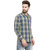 Pacman Checkered Slim Fit Cotton Office wear Formal Shirt SHFS0056