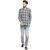 Pacman Checkered Slim Fit Cotton Office wear Formal Shirt SHFS0056