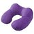 Aeoss Travel Pillow, Inflating Inflatable Neck Pillow with Soft Velvet Cover,Ear Plug  Eyes Mask Washable for Airplanes