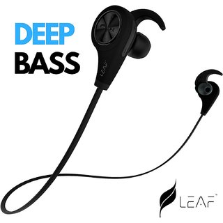 leaf ear wireless bluetooth 4.1 sweatproof sports jogger earphones