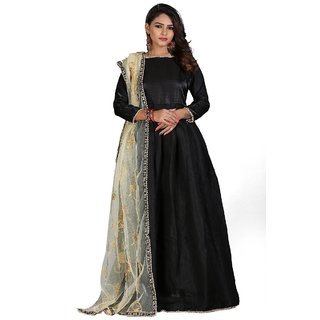 black velvet anarkali