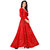 Fabrica shoppers designer Red BANGLORY SATIN silk Anarkali suit