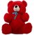 Holy Bell 2 Feet Soft Stuffed Spongy Huggable Cute Teddy Bear Birthday Gifts Girls Lovable Special Gift High Quality (Red Color) - 60 cm