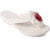 Czar Flip Flops Slipper for Women RO-05 White