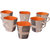 Maahim Tableware Serving Tea Coffee Cups Set Pack of 6