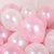 Kraft Zine Collection of Metallic Balloons Pink and White Colour with HD Quality for BirthdayCorporate & All Events (Pack of  50 Pieces)