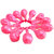 Kraft Zine Collection of Metallic Balloons Pink and White Colour with HD Quality for BirthdayCorporate & All Events (Pack of  50 Pieces)