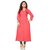 VAIKUNTH FABRICS Solid Kurti in Peach color and Rayon fabric for womens (VF-KU-140)