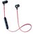 HBNS Bluetooth Earphones With Magnetic Locking Design with Mic (Red)