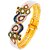Asmitta Traditional Peacock Design Gold Plated Openable Kada For Women