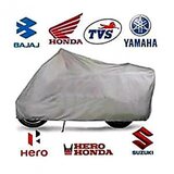 Autoplus Universal Polyester Water Proof Bike Body Cover With Mirror P..