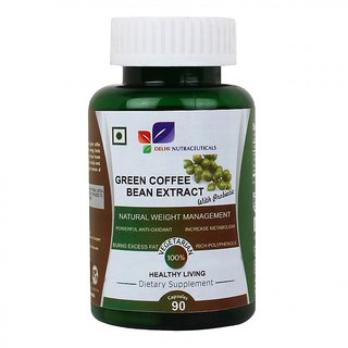 Green Coffee Bean Extract With Probiotic, 90 Capsules;