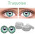 TruOm Turquise Colour Monthly(Zero Power) Contact Lens