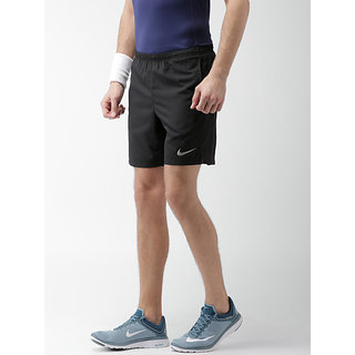 Buy Nike Men S Black Polyester Shorts Online Get 78 Off