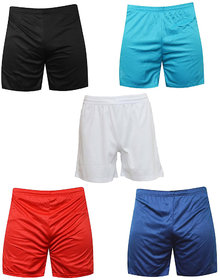 Mj Store Present Polyster Dry-Fit Men's Lounge, Beach, Bermuda, Casual, Sports, Night wear, Cycling, Shorts Combo 5