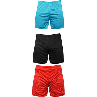 Mj Store Present Polyster Dry-Fit Men's Lounge, Beach, Bermuda, Casual, Sports, Night wear, Cycling, Short rd-sky-bl