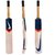 SAM NK Blue Popular Willow Tennis Cricket Bat With Cover (Pack Of 1 )