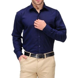 navy blue shirt mens