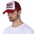 Summer Baseball Cap Embroidery Mesh Cap Hats For Men Women - West Red