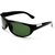 Fast Fox Biker Combo Brown  Green Protected Sports Driving Sunglasses  Green Wrap Around Biking Goggles