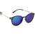 Arzonai Black Parker Oval UV Protection Sunglasses For Men & Women [MA-302-S5 ]