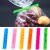 Goldcave Multicolor Plastic Clip For Sealing Food Snack Bag Pouch 6 Pieces