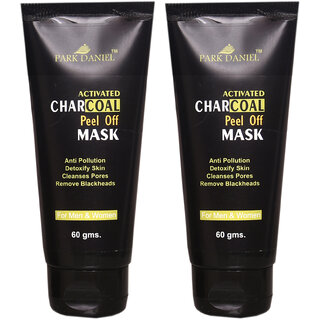 Park Daniel Activated Charcoal Peel Off Mask- For Black Head Removal Deep C