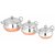 HANDI SET STAINLESS STEEL COPPER BOTTOM 3 PCS SET-(RICHLIFE /BUTTERLY)