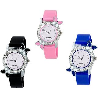 NEW GRAHAK FANCY LOOK  WROTH COMBO WITH 1 YEAR WARRANTY Watch - For Girls