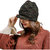 Modo Vivendi Unisex Women Mens Winter Knitted Hat  Stretch Warm Beanie Ski Cap With Visor