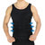 Shapewears Slim Lift Tummy Tucker Shaper Undershirt Men's Vest (Black)Size- XXL
