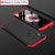 BRAND FUSON RedMi Note 5 Pro Front Back Case Cover Original Full Body 3-In-1 Slim Fit Complete 3D 360 Degree Protection Hybrid Hard Bumper (Black Red) (LAUNCH OFFER)