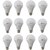 Alpha Combo of 9 Watt LED Bulb pack of 12 with One Year Replacement Warranty