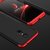 BRAND FUSON RedMi Note 5 Front Back Case Cover Original Full Body 3-In-1 Slim Fit Complete 3D 360 Degree Protection Hybrid Hard Bumper (Black Red) (LAUNCH OFFER)