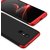 BRAND FUSON RedMi Note 5 Front Back Case Cover Original Full Body 3-In-1 Slim Fit Complete 3D 360 Degree Protection Hybrid Hard Bumper (Black Red) (LAUNCH OFFER)