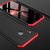 BRAND FUSON VIVO V9 Front Back Case Cover Original Full Body 3-In-1 Slim Fit Complete 3D 360 Degree Protection Hybrid Hard Bumper (Black Red) (LAUNCH OFFER)