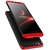 BRAND FUSON VIVO V7 Front Back Case Cover Original Full Body 3-In-1 Slim Fit Complete 3D 360 Degree Protection Hybrid Hard Bumper (Black Red) (LAUNCH OFFER)