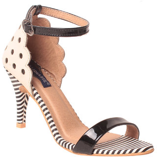 womens cream heels