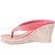 MSC Women Synthetic Pink wedges