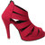MSC Women Synthetic Red Heels