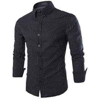 branded black shirt for men