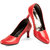 Red Women Heel