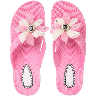 Czar Flip Flops Slipper for Women RO-04 Pink