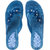 Czar Flip Flops Slipper for Women RO-03 Blue