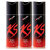 Ks Kamasutra Long Lasting Deo Body Spray For Men -  2 Pcs + 1 Pcs Free