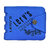 Bi-fold Men's Wallet (Blue)