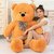 Multi Soft Fabric India Kid's Teddy Bear Sitting Stuffed Soft Plush Toy (3 feet, Brown)